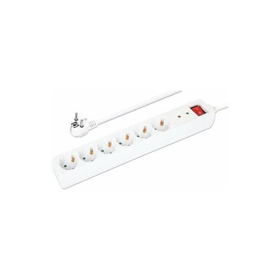 Manhattan Power Distribution Unit EU (2-pin), x6 gang/ou | 168311