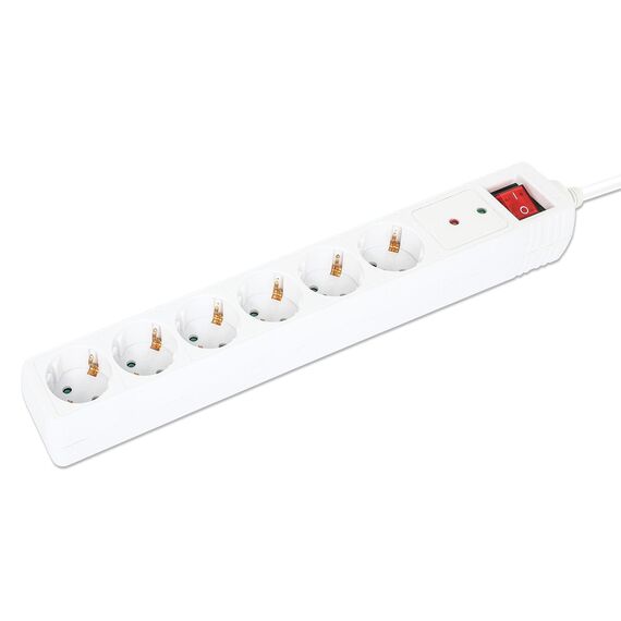 Manhattan Power Distribution Unit EU (2-pin), x6 gang/ou | 168311