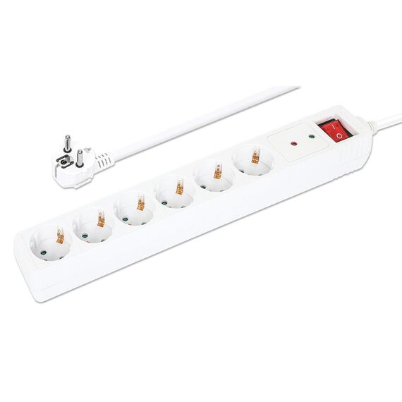 Manhattan Power Distribution Unit EU (2-pin), x6 gang/ou | 168311