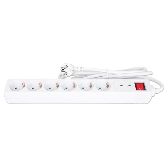Manhattan Power Distribution Unit EU (2-pin), x6 gang/ou | 168311