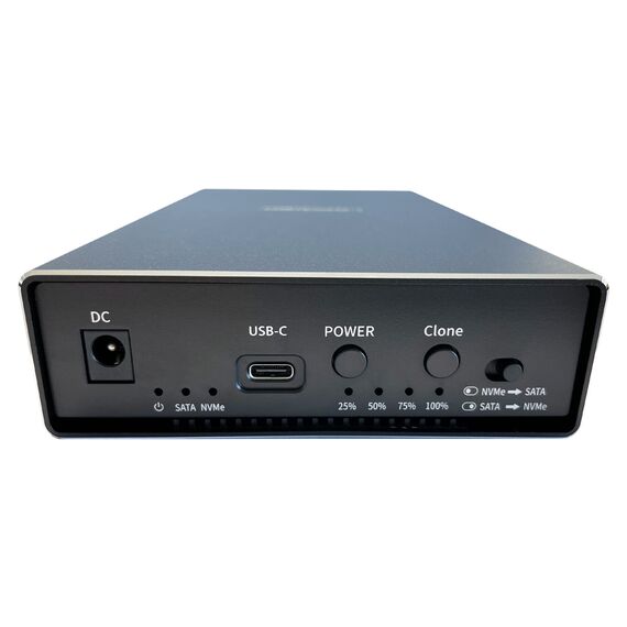 LC Power LC-DOCK-C-35-M2 - HDD / SSD docking station - M.2 - 2 Ch