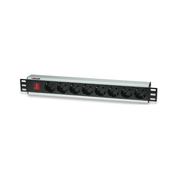 Intellinet 19" Rackmount 8-Way Power Strip - German Type | 207157