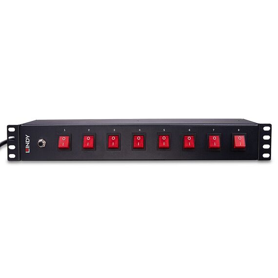 LINDY - Power distribution strip (rack-mountable) - schuk | 73025