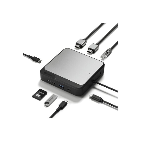 ALOGIC CH2 - Docking station - USB-C - 2 x HDMI - 1GbE | DUCH2