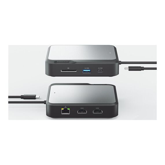 ALOGIC CH2 - Docking station - USB-C - 2 x HDMI - 1GbE | DUCH2