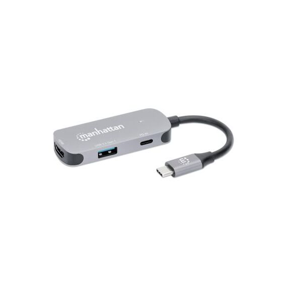 Manhattan 3-in-1 - Docking station - USB-C 3.2 - HDMI | 190299