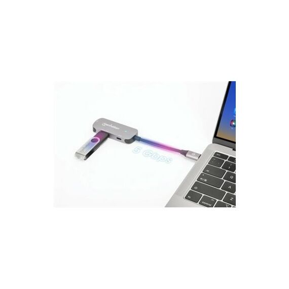 Manhattan 3-in-1 - Docking station - USB-C 3.2 - HDMI | 190299