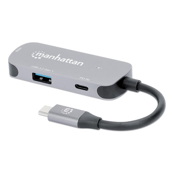 Manhattan 3-in-1 - Docking station - USB-C 3.2 - HDMI | 190299
