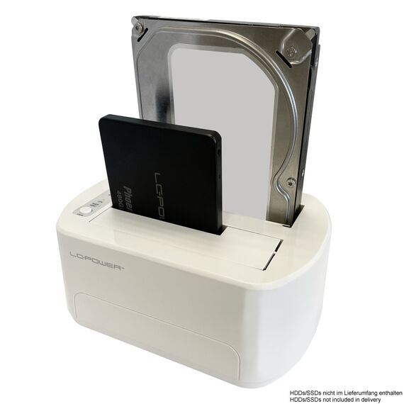 LC Power LC-DOCK-U3-VI - HDD / SSD docking station - 2.5", 3.5" -
