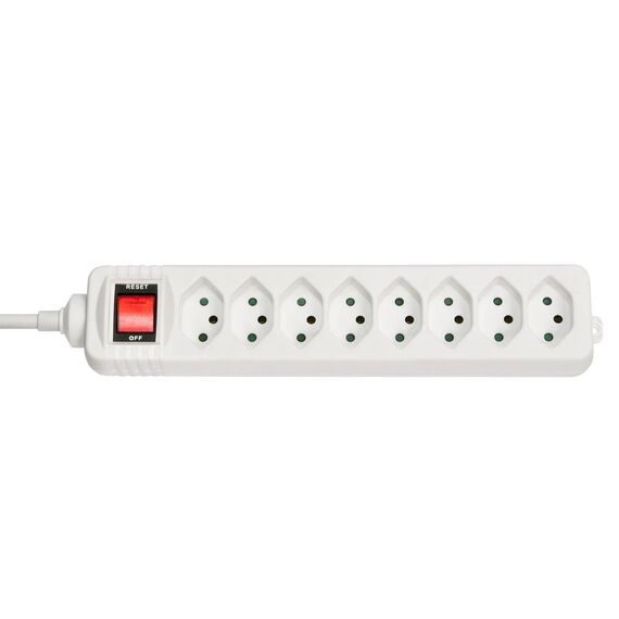 LINDY - Power strip - 3500 Watt - output connectors 8 - 1 | 73169