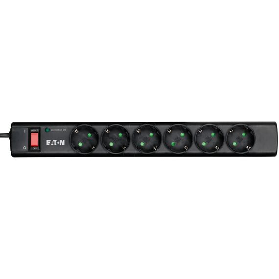 Eaton Protection Strip PS6D - Surge protector - AC 220-250 V - 25