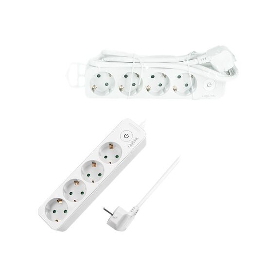 LogiLink - Power strip - AC 250 V - 3680 Watt - input po | LPS245
