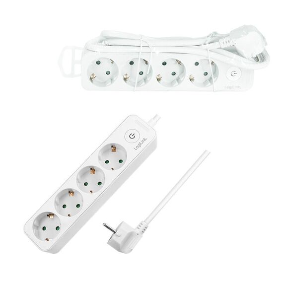 LogiLink - Power strip - AC 250 V - 3680 Watt - input po | LPS245