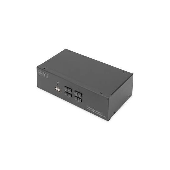 DIGITUS KVM audio USB switch 4 x KVM port(s) 1 local DS12882