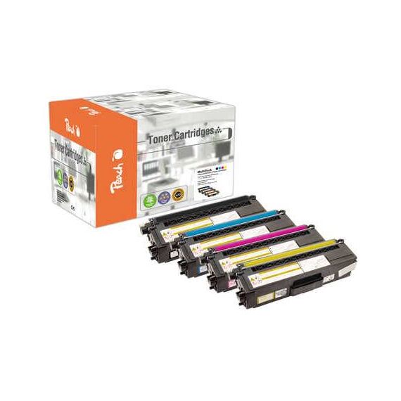Peach Combi Pack, compatible with Brother TN-326  PT515