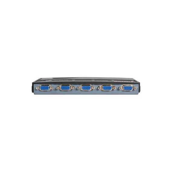 StarTech.com 4 Port Black PS2 KVM Switch Kit with Cables SV411K