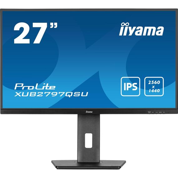 iiyama ProLite XUB2797QSU-B2, 68.6 cm (27"), 2560 x 1440 pixels,
