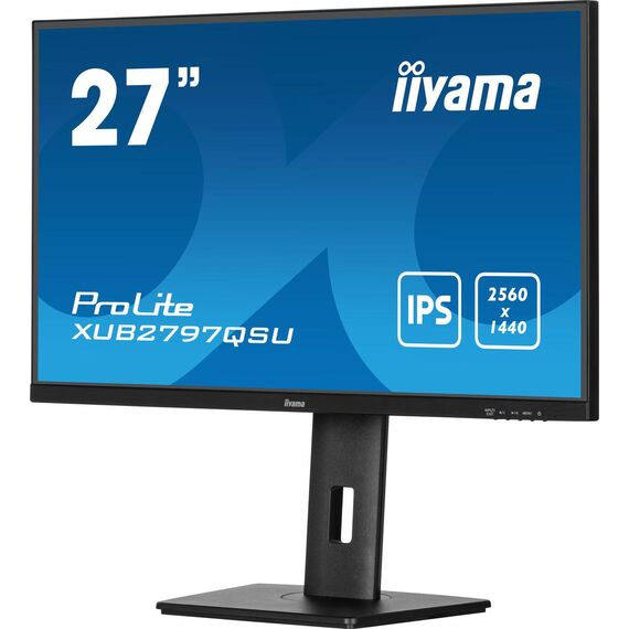 iiyama ProLite XUB2797QSU-B2, 68.6 cm (27"), 2560 x 1440 pixels,