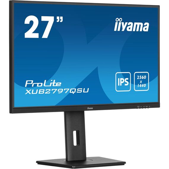 iiyama ProLite XUB2797QSU-B2, 68.6 cm (27"), 2560 x 1440 pixels,