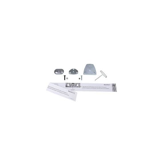 Ergotron LX Mounting component (grommet plate) steel 98017