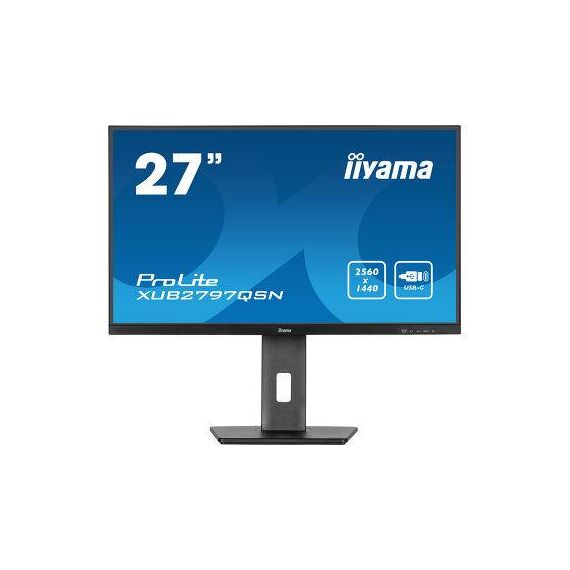 Iiyama XUB2797QSNB2 27 QHD Business IPS USBC XUB2797QSNB2