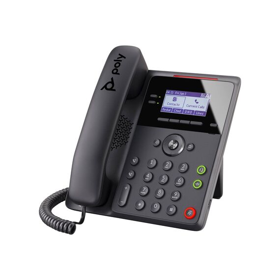 Poly Edge B20 VoIP phone with caller IDcall waiting 82M83AA