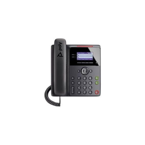 Poly Edge B20 VoIP phone with caller IDcall waiting 82M83AA