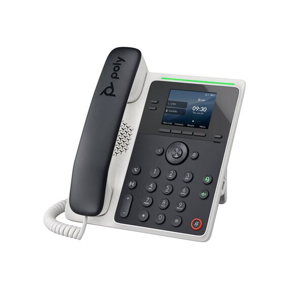 Poly Edge E100 VoIP phone with caller IDcall waiting 82M86AA