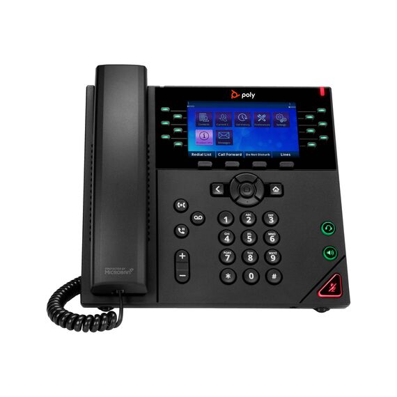 Poly VVX 450 OBi Edition VoIP phone 3way call 89B60AA