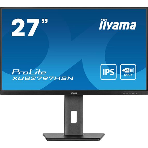 iiyama ProLite XUB2797HSN-B2, 68.6 cm (27"), 1920 x 1080 pixels,