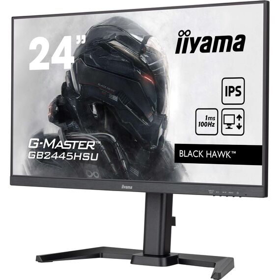 iiyama G-MASTER GB2445HSU-B2, 60.5 cm (23.8"), 1920 x 1080 pixels