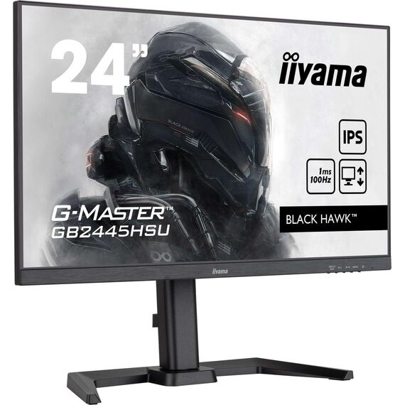 iiyama G-MASTER GB2445HSU-B2, 60.5 cm (23.8"), 1920 x 1080 pixels