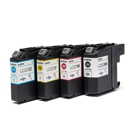Brother LC223 - 4-pack - black, yellow, cyan, magent | LC223VALBP
