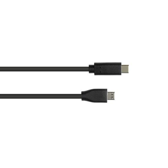 Alcasa GC-M0124 / 3 m / USB Type-C / Micro USB Type-B / Black