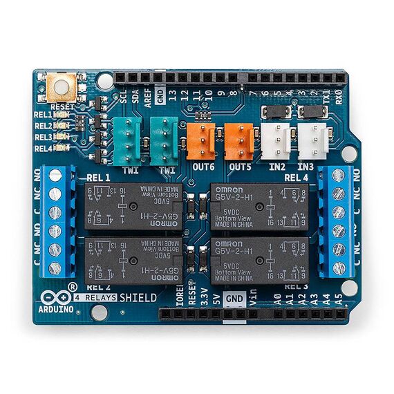 Arduino 4 Relays Shield A000110