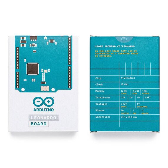 Arduino Leonardo with Headers A000057