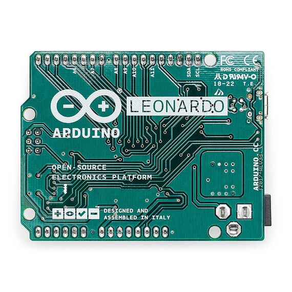 Arduino Leonardo with Headers A000057