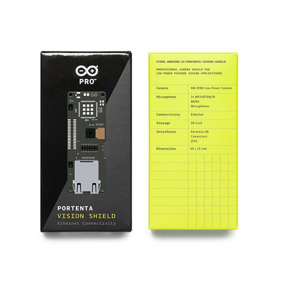 Arduino Portenta Vision Shield - Ethernet ASX00021