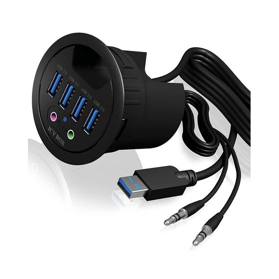 ICY BOX IBHUB1403A Hub 4 x SuperSpeed USB 3.0 IBHUB1403A