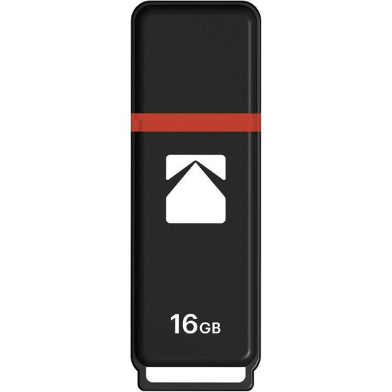 Kodak USB Flash Drive 16 GB - K100 Classic Black mat Casing Series