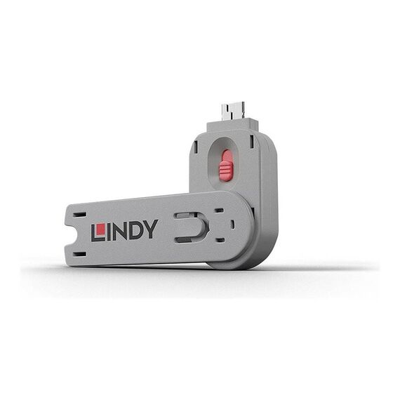 Lindy USB Type A Port Blocker Key USB port blocker 40620