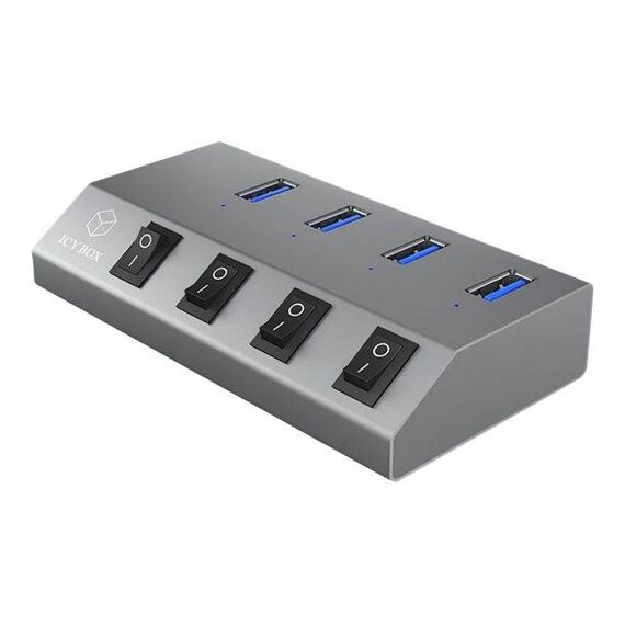 RaidSonic ICY BOX IBHUB1405 Hub 4 x SuperSpeed USB IBHUB1405