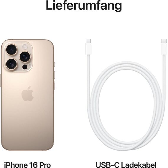 Apple iPhone 16 Pro - 5G smartphone - dual-SIM / Inte | MYNF3ZD/A