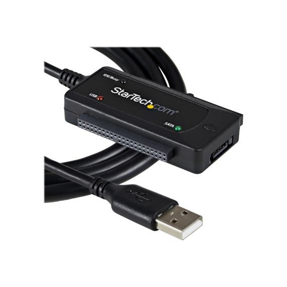 StarTech.com USB 2.0 to IDE SATA Adapter - 2.5 / 3. | USB2SATAIDE