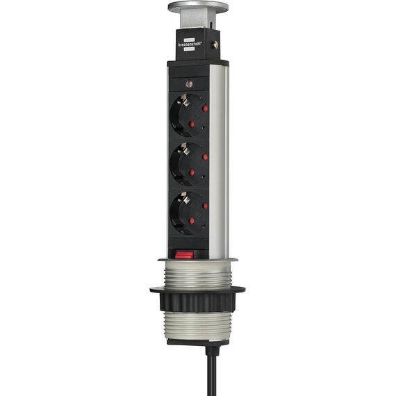 brennenstuhl Tower Power Table Extension Socket - Po | 1396200003