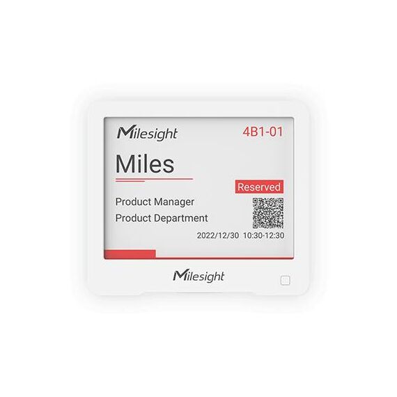 Milesight DS3604 LoRaWAN IoT E-Ink Display DS3604868M