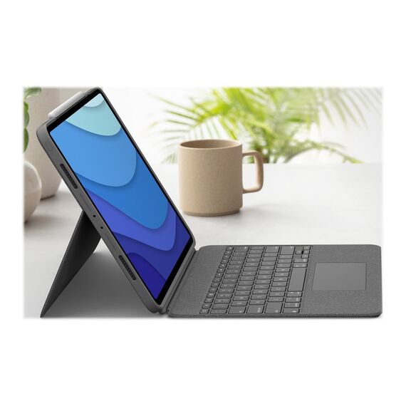 Logitech Combo Touch - Keyboard and folio case - wit | 920-010146