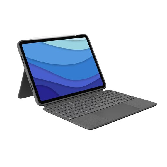 Logitech Combo Touch - Keyboard and folio case - wit | 920-010146