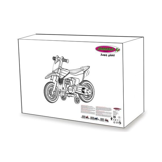 Jamara 460677 / Battery-powered / 2 yr(s) / 2 wheel(s) / Black /