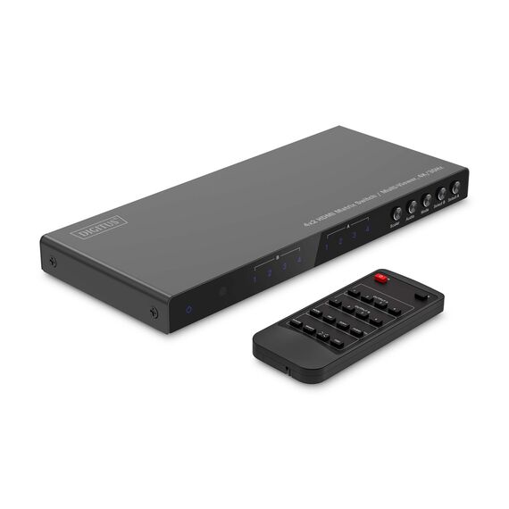 Digitus 4x2 HDMI Matrix Switch / Multi-Viewer, 4K/30Hz | DS-55345